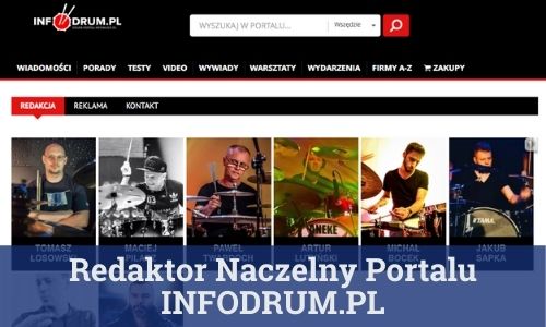Redaktor Naczelny Portalu INFODRUM